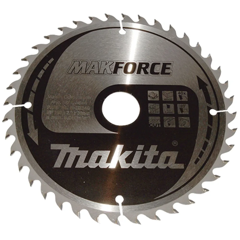 Makita MAKFORCE Sägeblatt 190x30x40Z - B-32340
