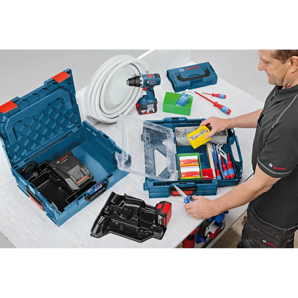 Bosch Einlage zur Werkzeugaufbewahrung passend für FlexiClick Aufsätze GSR 18 V-EC - 1600A006Z1