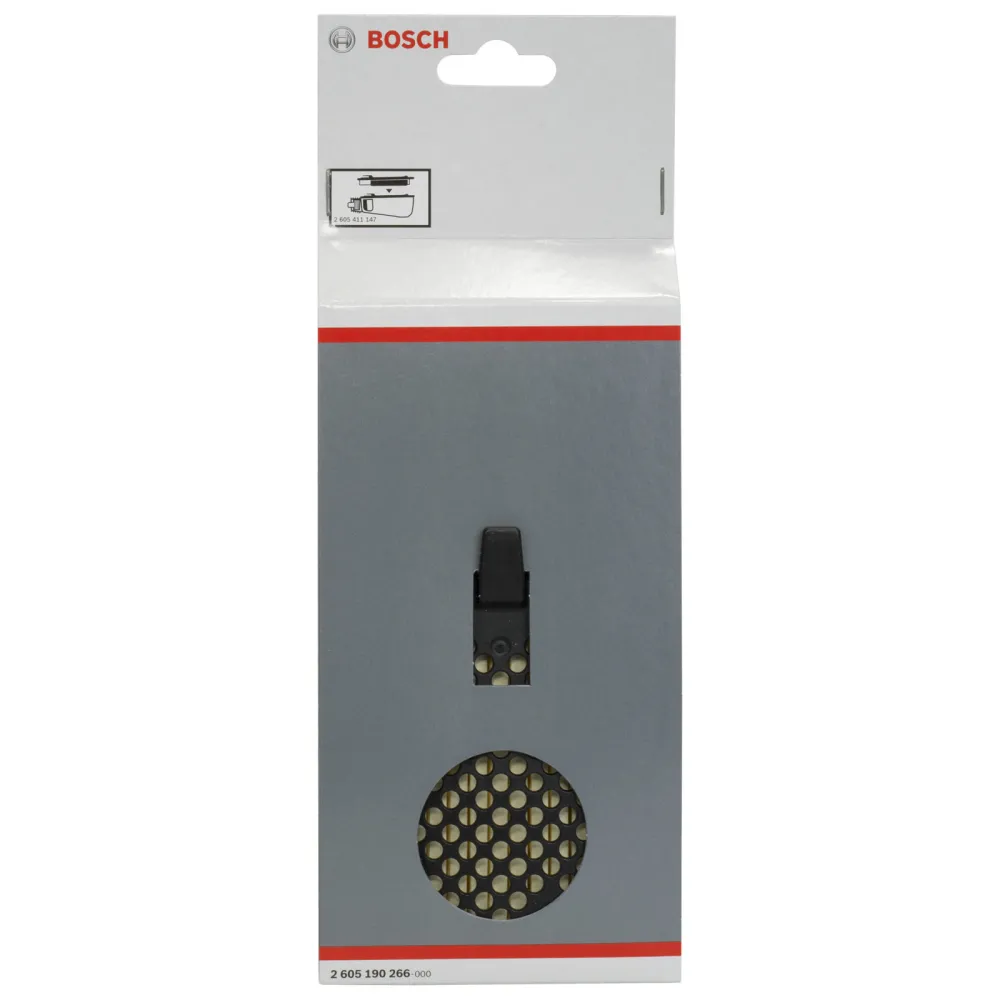 Bosch Filterdeckel Micro, Deckel zu Staubbox HW3 komplett, Breite x Länge: 97 x260 mm -2605190266
