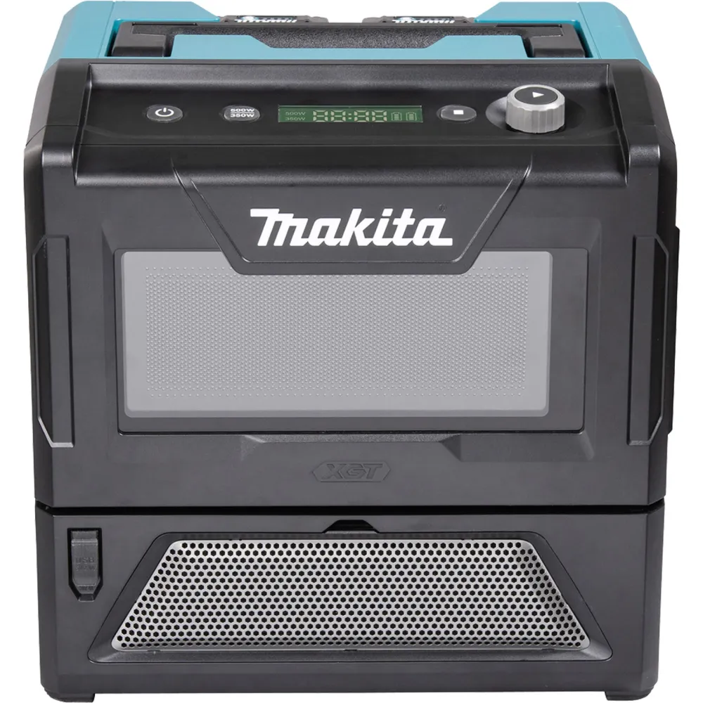 Makita MW001GZ Akku-Mikrowelle 40 V max. 350/500 W 8 l Solo