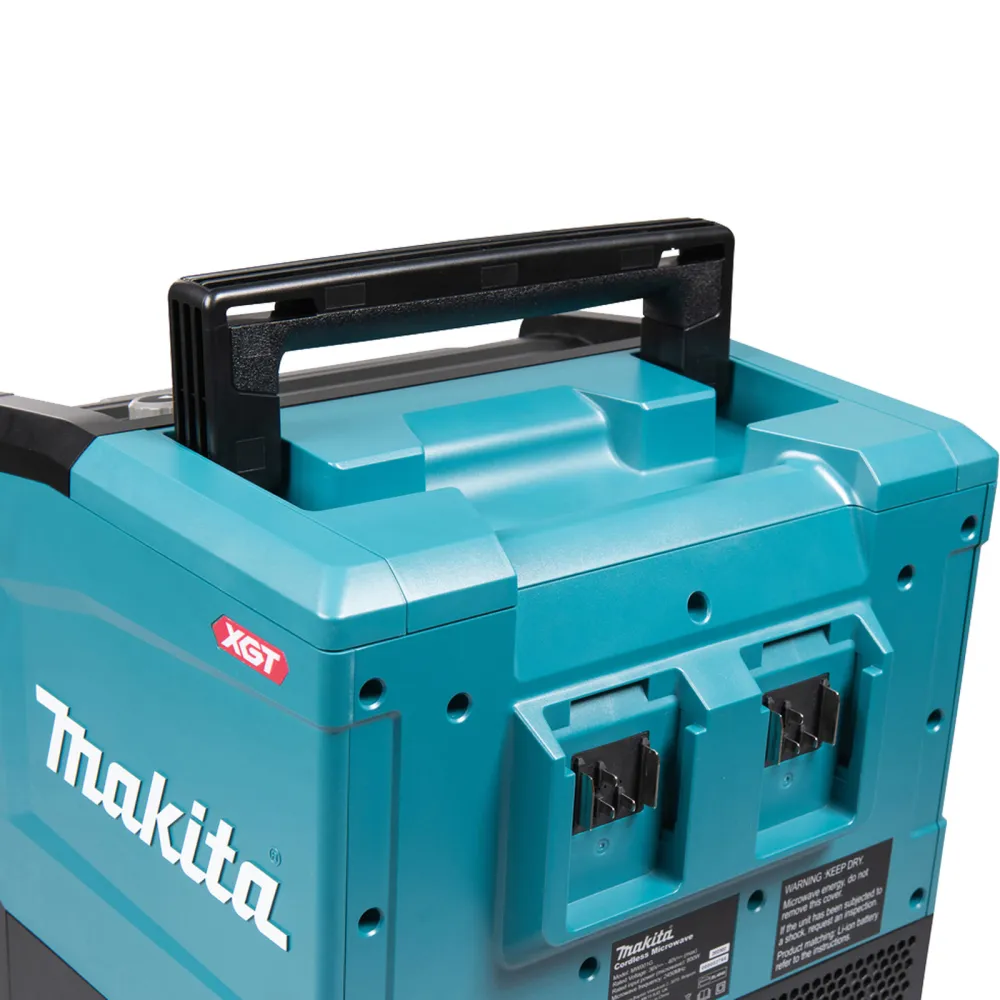 Makita MW001GZ Akku-Mikrowelle 40 V max. 350/500 W 8 l Solo