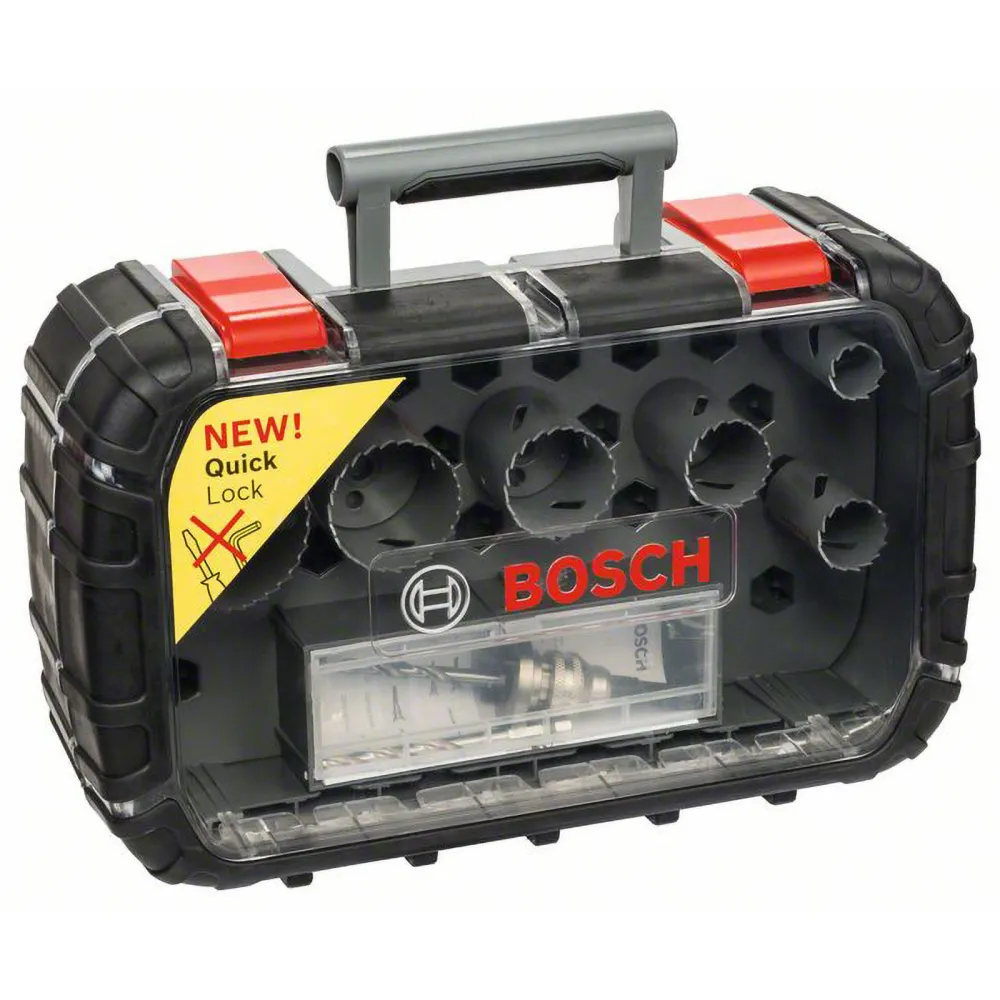 Bosch HSS Bi-Metall-Lochsägen-Set 6tlg. für Elektriker 22 - 64 mm - 2608580885