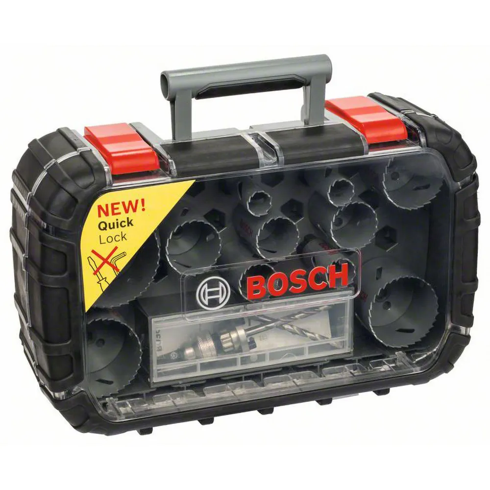 Bosch Lochsägen-Set 17tlg. HSS Bi-Metall Universal 20 - 64 / 76 mm - 2608580887