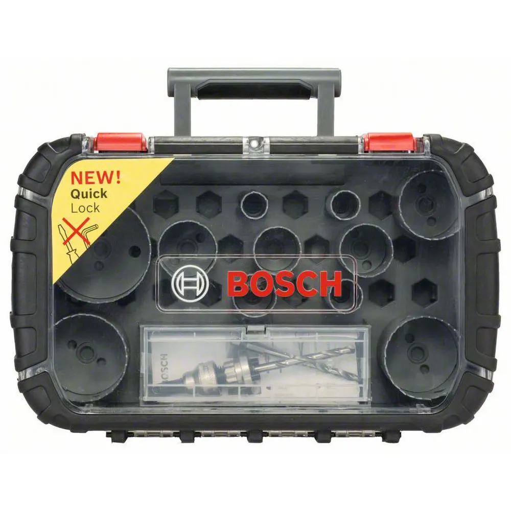 Bosch HSS Bi-Metall-Lochsägen-Set 11tlg. für Elektriker 22 - 65 mm - 2608580886