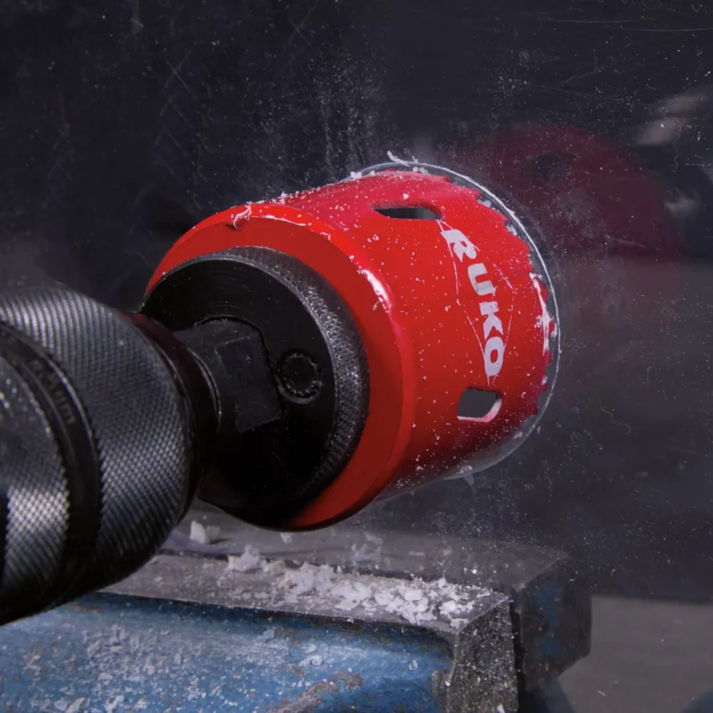 RUKO Bimetall-Lochsägen HSS mit variabler Zahnung Ø 210 mm - 106200