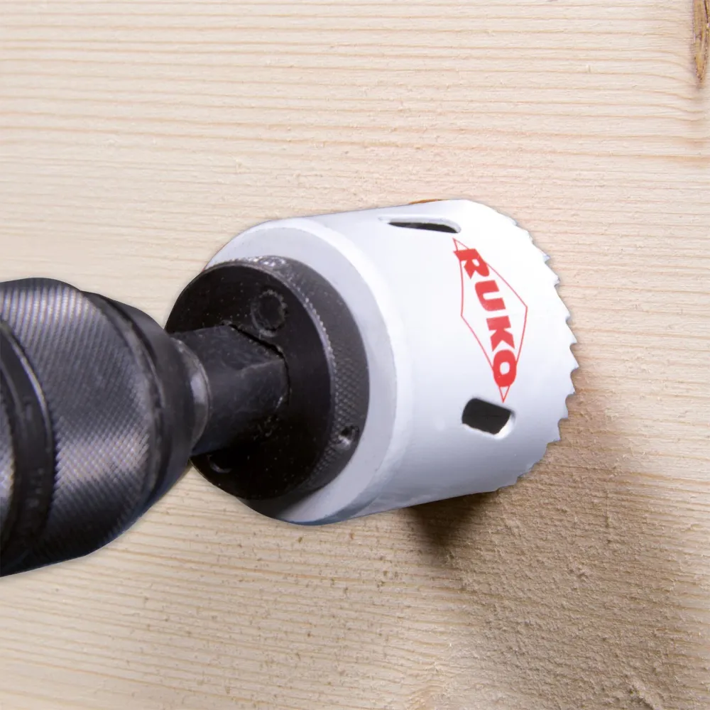 RUKO Bimetall-Lochsägen HSSE-Co 8 mit Feinverzahnung Ø 133 mm - 126133