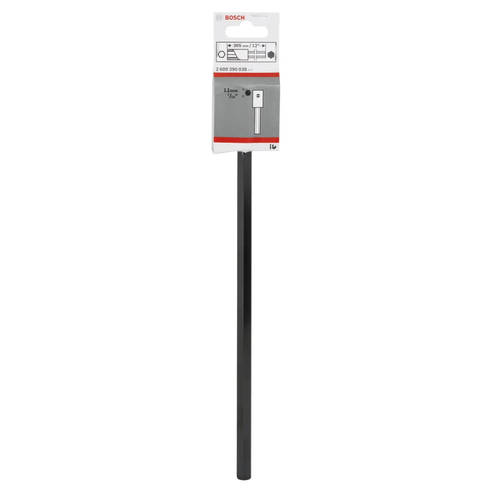 Bosch Verlängerung für Sechskantadapter SW, 11 mm, 305 mm - 2609390038