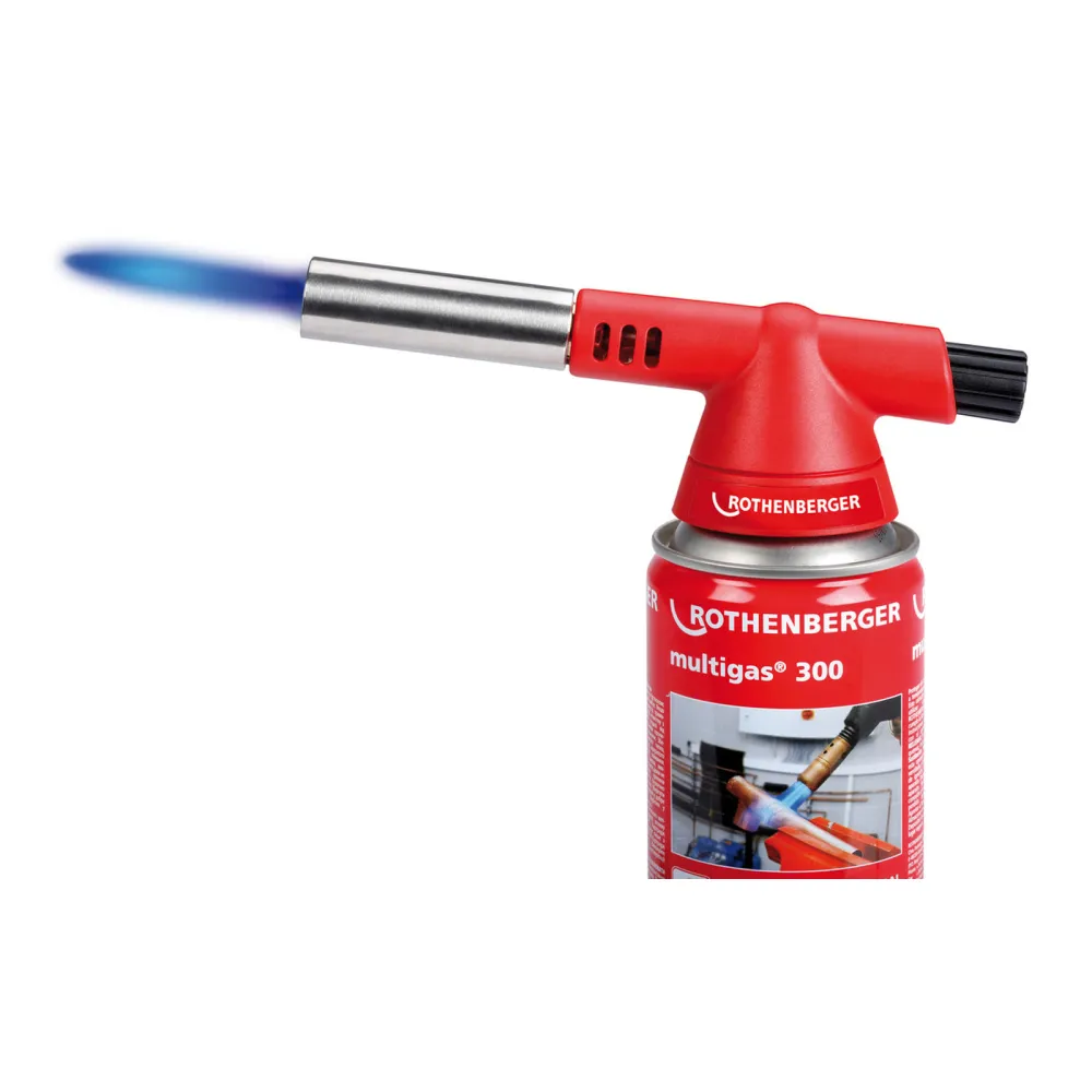 ROTHENBERGER ROFIRE 4 Set mit Multigas 300, 7/16"-EU - 1000002359