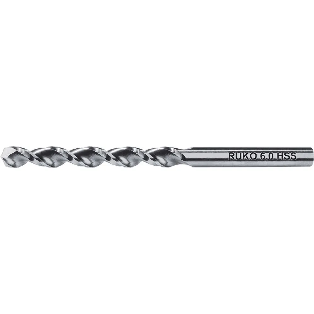 RUKO 10x Spiralbohrer DIN 338 TL 3000 HSS Ø 2,4 mm - 258024