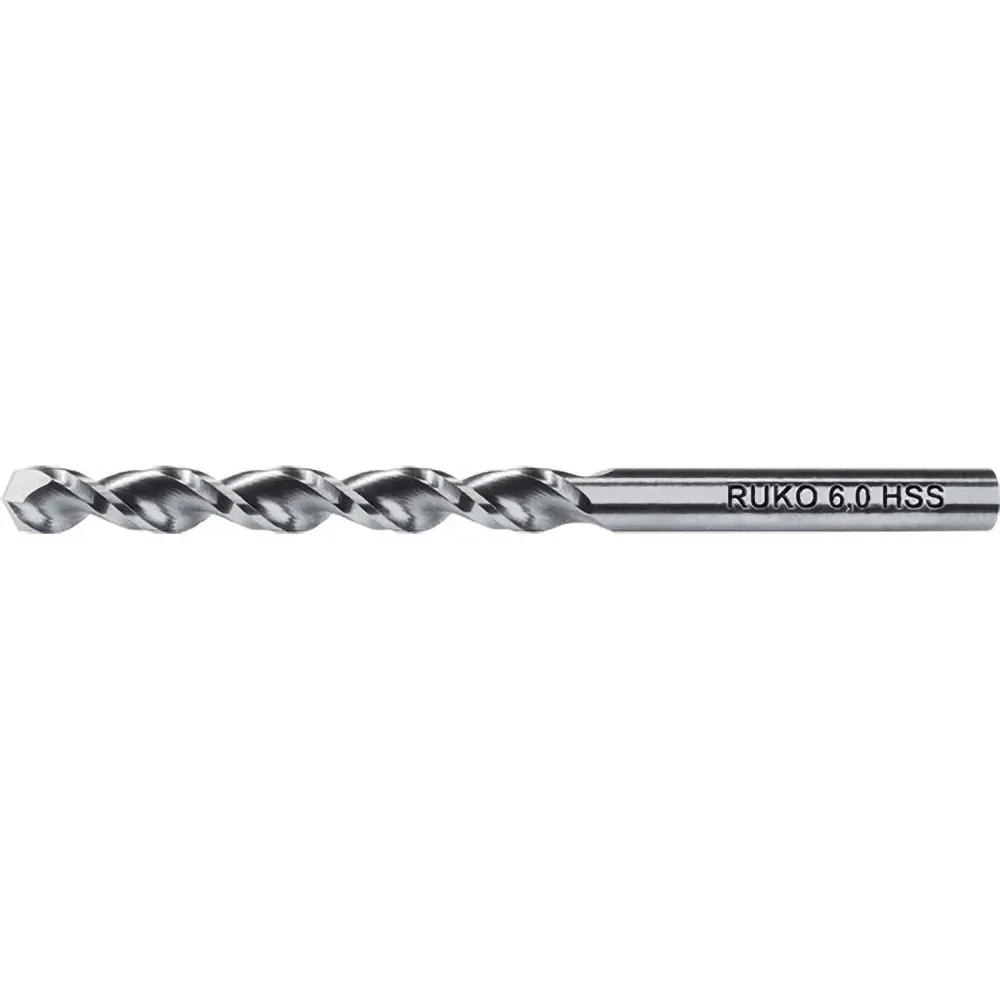 RUKO 10x Spiralbohrer DIN 338 TL 3000 HSS Ø 9,1 mm - 258091