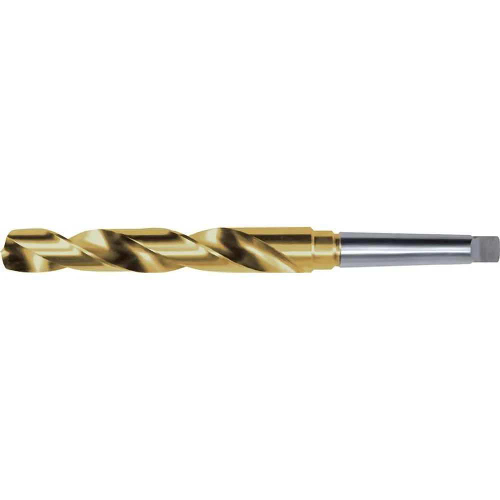 RUKO Spiralbohrer DIN 345 Typ N HSSE-Co 5 TiN Ø 10 mm - 204100T