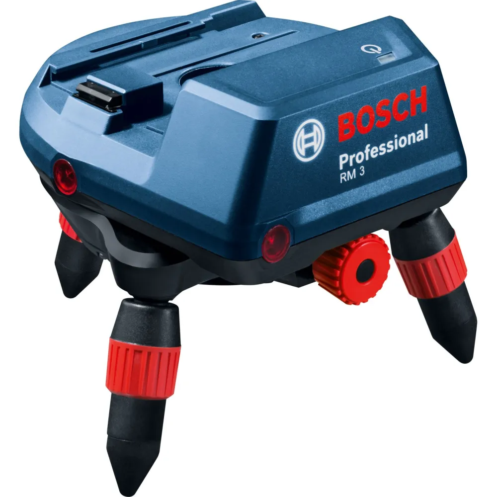 Bosch Drehhalterung RM 3 / 3x 1,5 V LR03-Batterie inkl. RC2 + Deckenklemme + Halterung - 0601092800