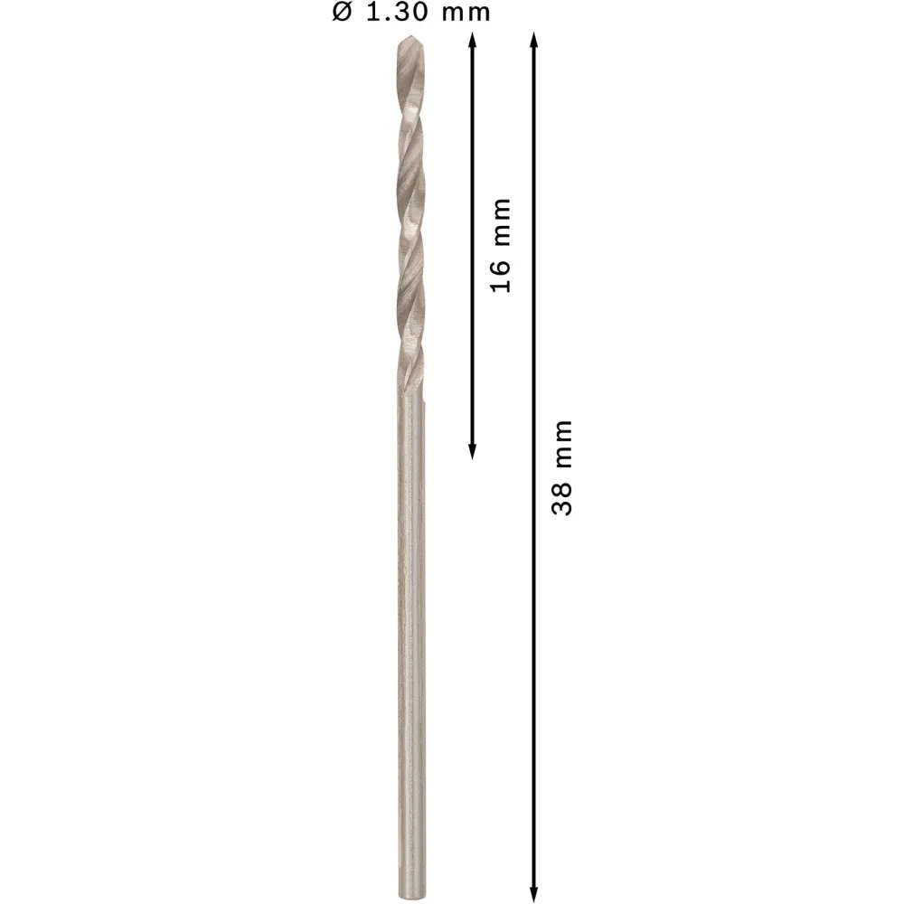 Bosch PRO Metal HSS-G Spiralbohrer 1,3 x 16 x 38 mm - 2608585469