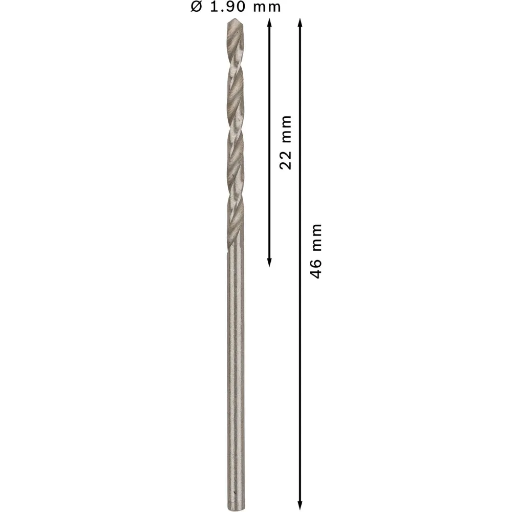 Bosch PRO Metal HSS-G Spiralbohrer 1,9 x 22 x 46 mm - 2608585474