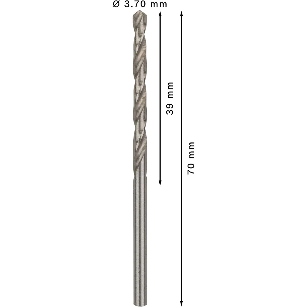 Bosch PRO Metal HSS-G Spiralbohrer 3,7 x 39 x 70 mm - 2608585483