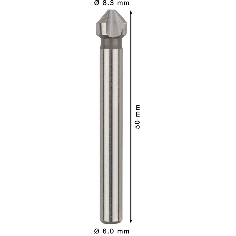 Bosch PRO Soft Metal HSS Kegelsenker 8,3 x 50 mm M4 - 2608597505