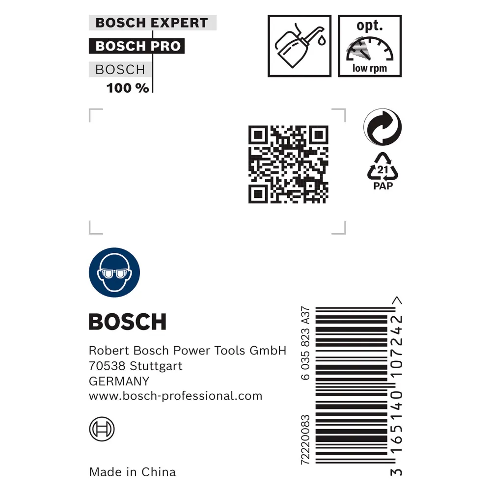 Bosch PRO Soft Metal HSS Kegelsenker 20,5 x 63 mm M10 - 2608597509
