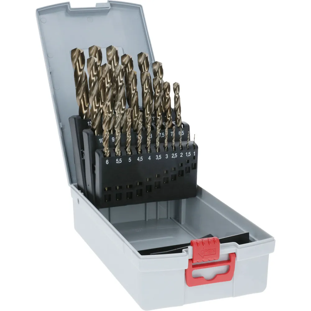Bosch PRO Stainless Steel HSS-Co Spiralbohrer-Set 25-tlg. - 2608587018