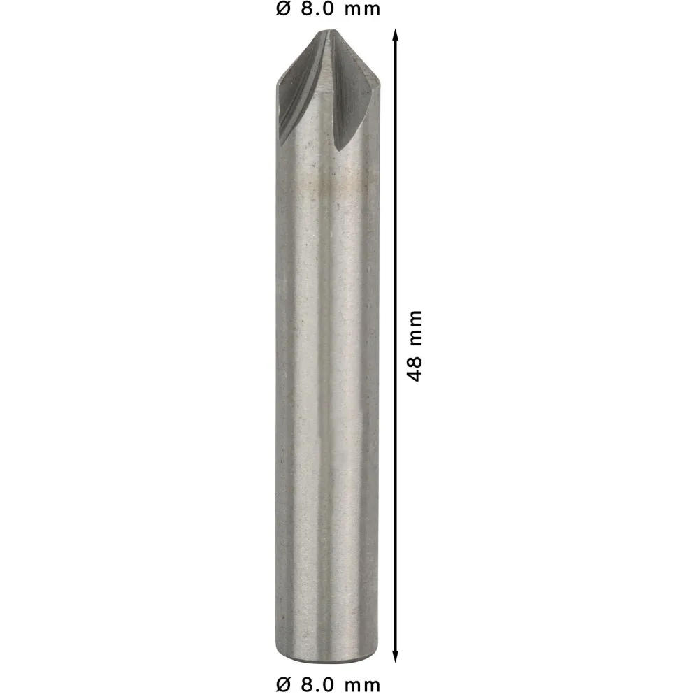 Bosch PRO Steel HSS Kegelsenker 8 x 48 mm M4 - 2608596664