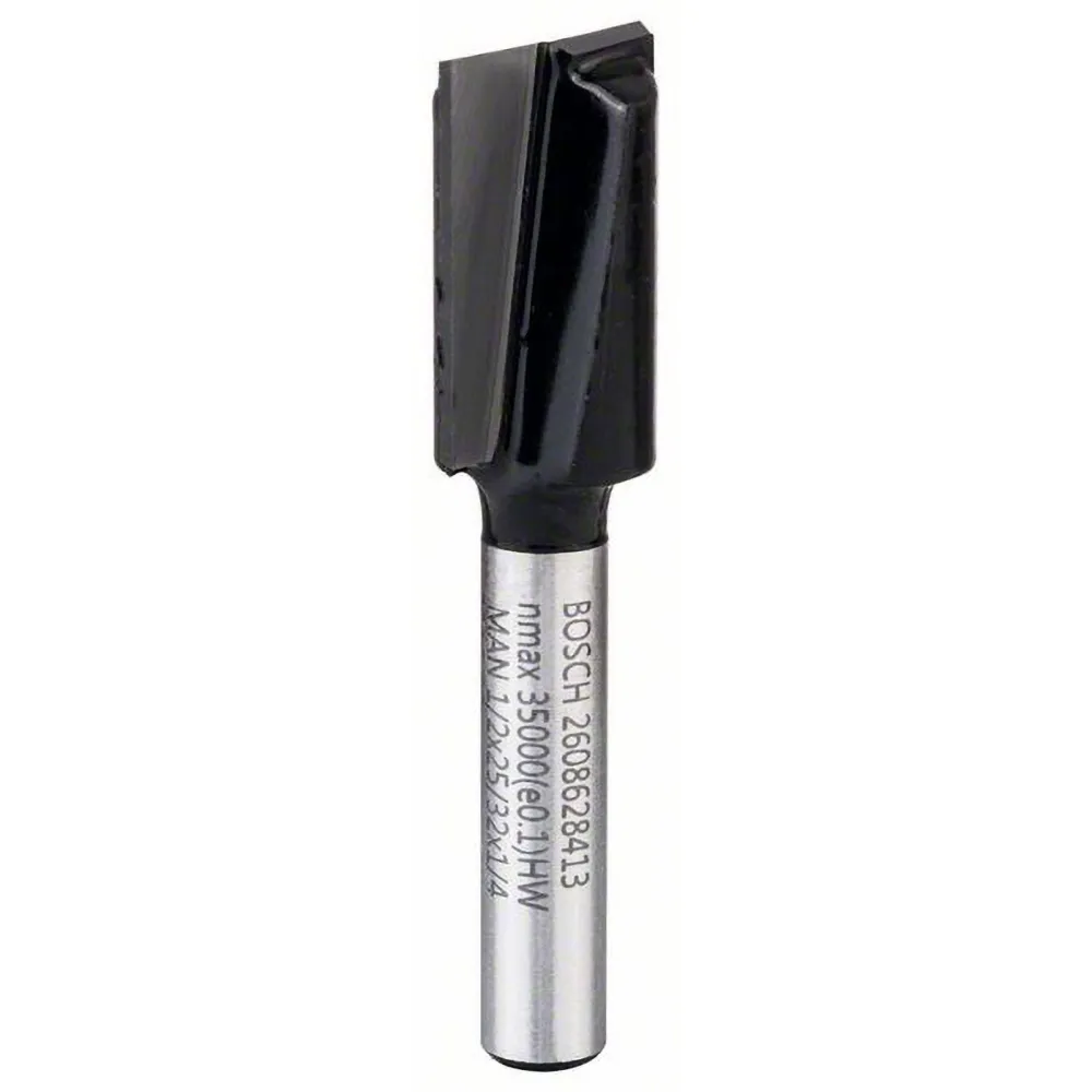 Bosch Nutfräser 1/4" Ø 12,7 mm L 19,6 mm G 51 mm - 2608628413