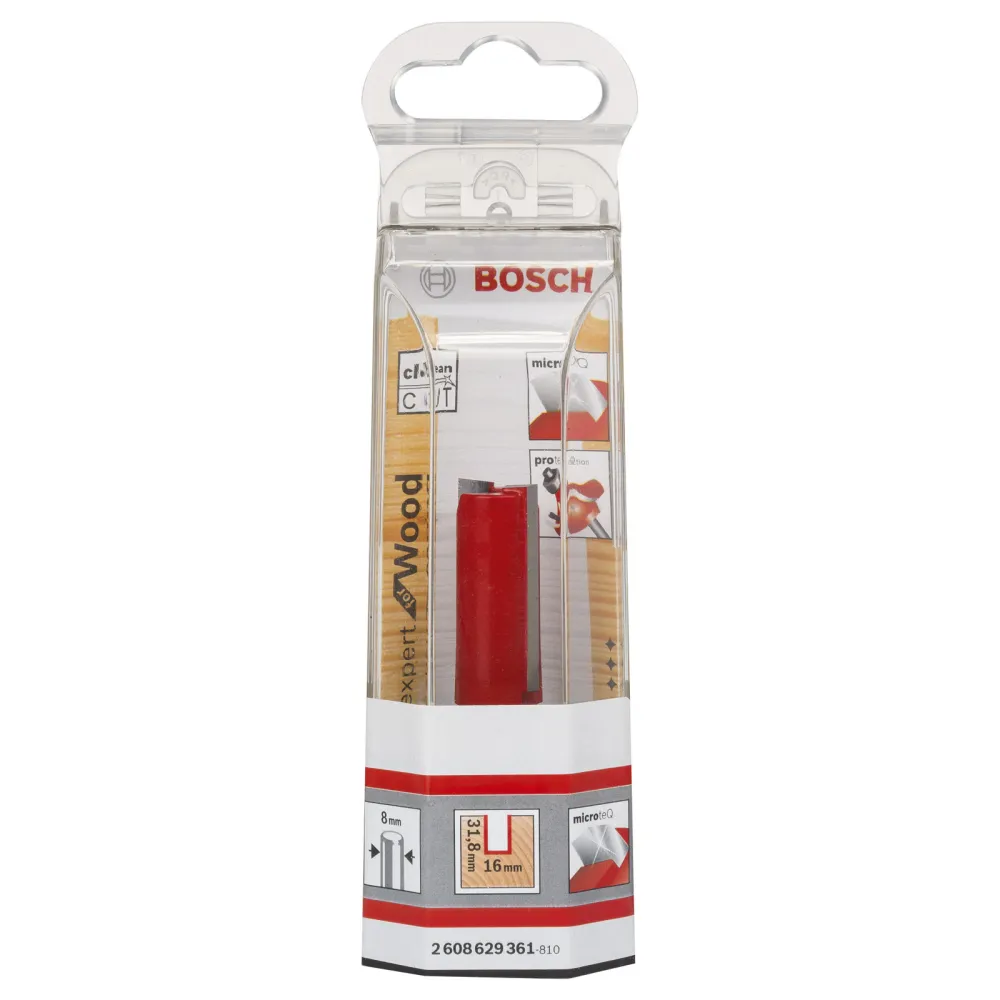 Bosch Nutfräser Expert Wood 8 mm D1 16 mm L 31,8 mm G 66 mm - 2608629361