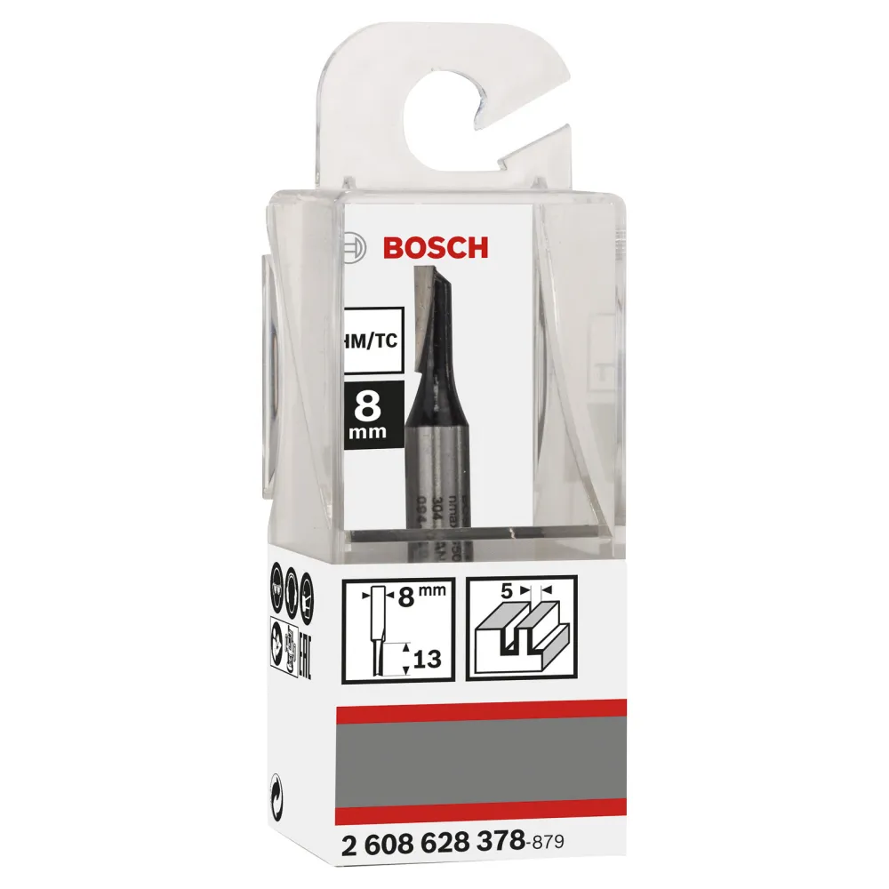 Bosch Nutfräser Standard Wood 8 mm D1 5 mm L 12,7 mm G 51 mm - 2608628378