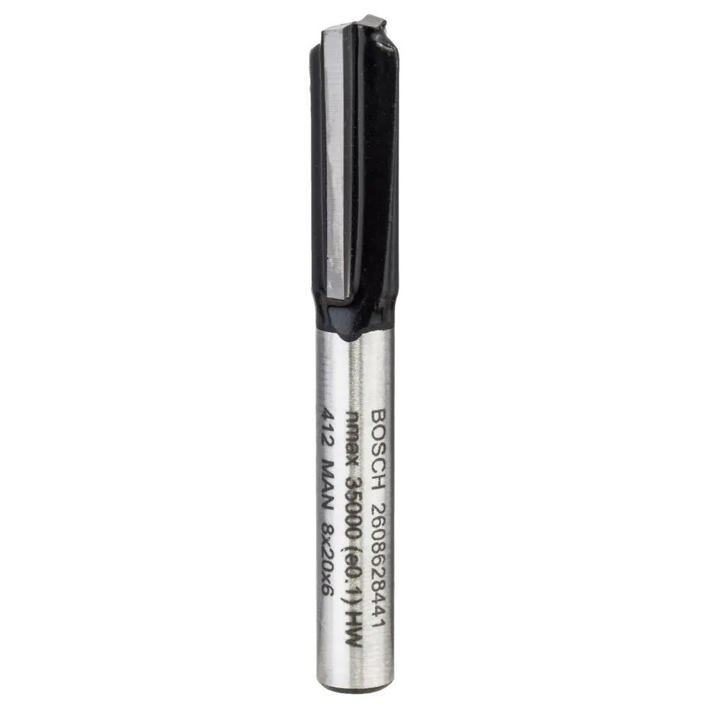 Bosch Nutfräser Standard Wood 6 mm D1 8 mm L 19,5 mm G 51 mm - 2608628441