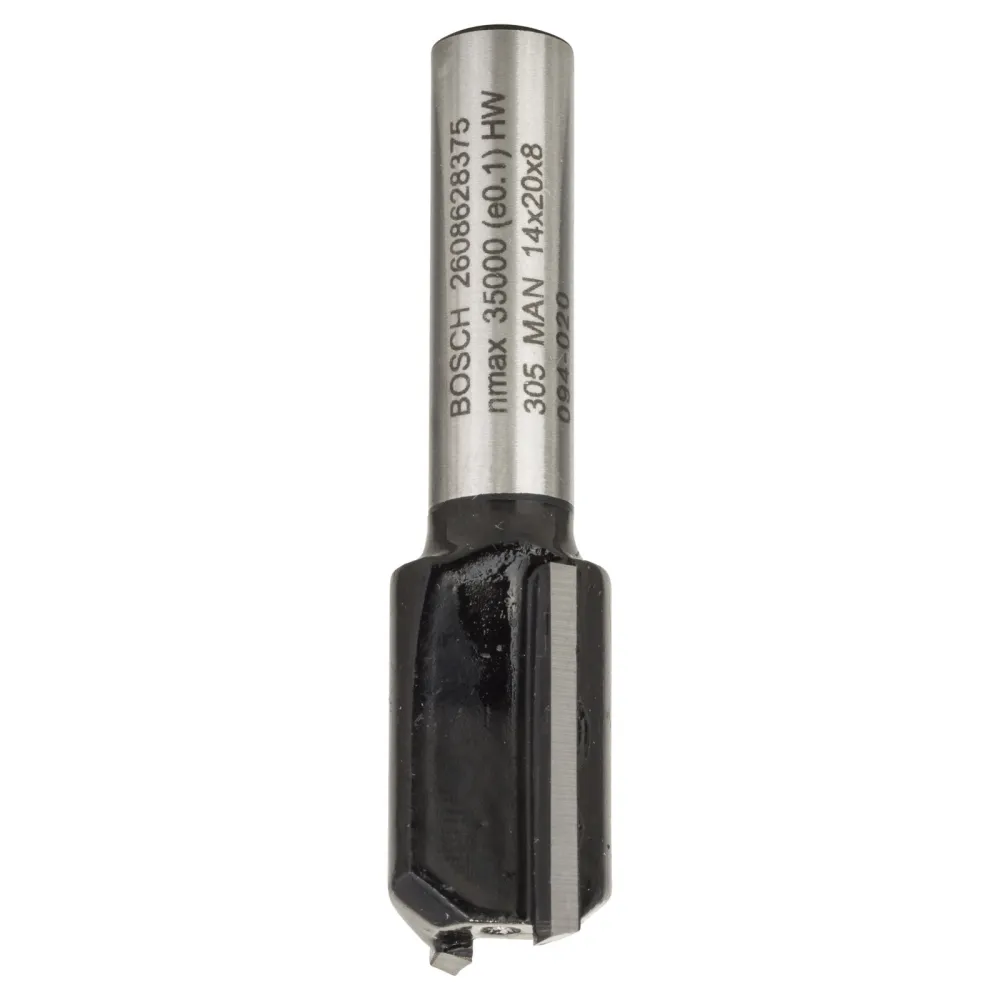 Bosch Nutfräser Standard Wood 8 mm D1 14 mm L 20 mm G 51 mm - 2608628375
