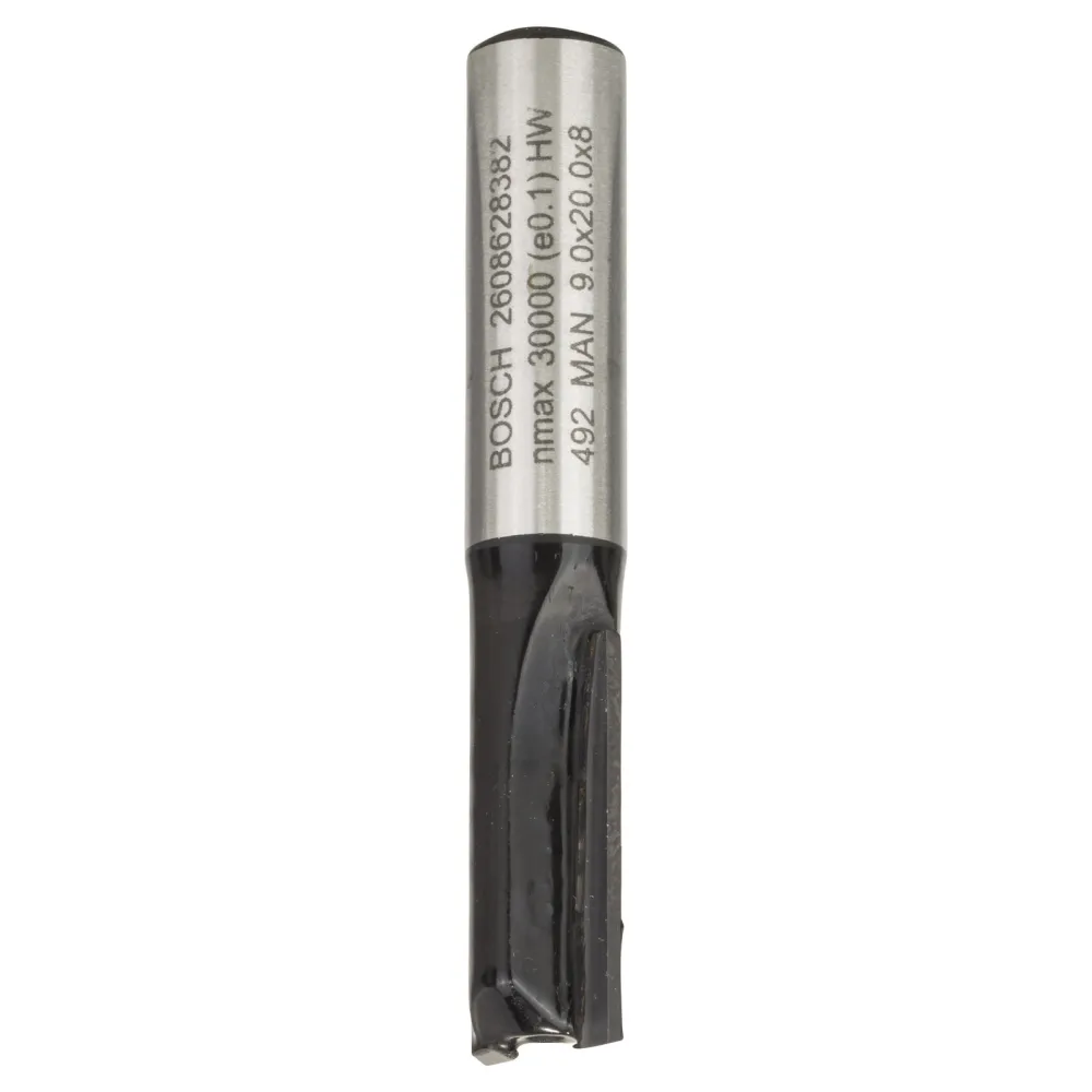 Bosch Nutfräser Standard Wood 8 mm D1 9 mm L 20 mm G 51 mm - 2608628382