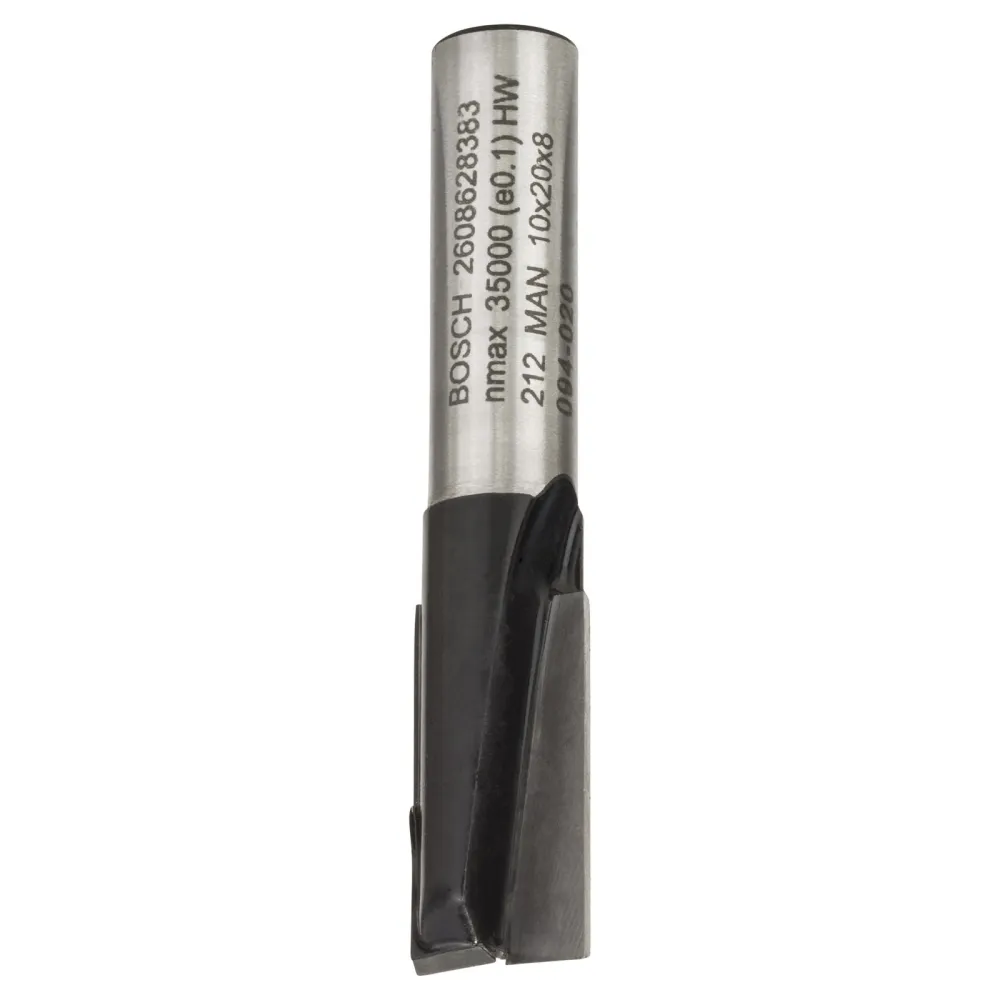 Bosch Nutfräser Standard Wood 8 mm D1 10 mm L 20 mm G 51 mm - 2608628383