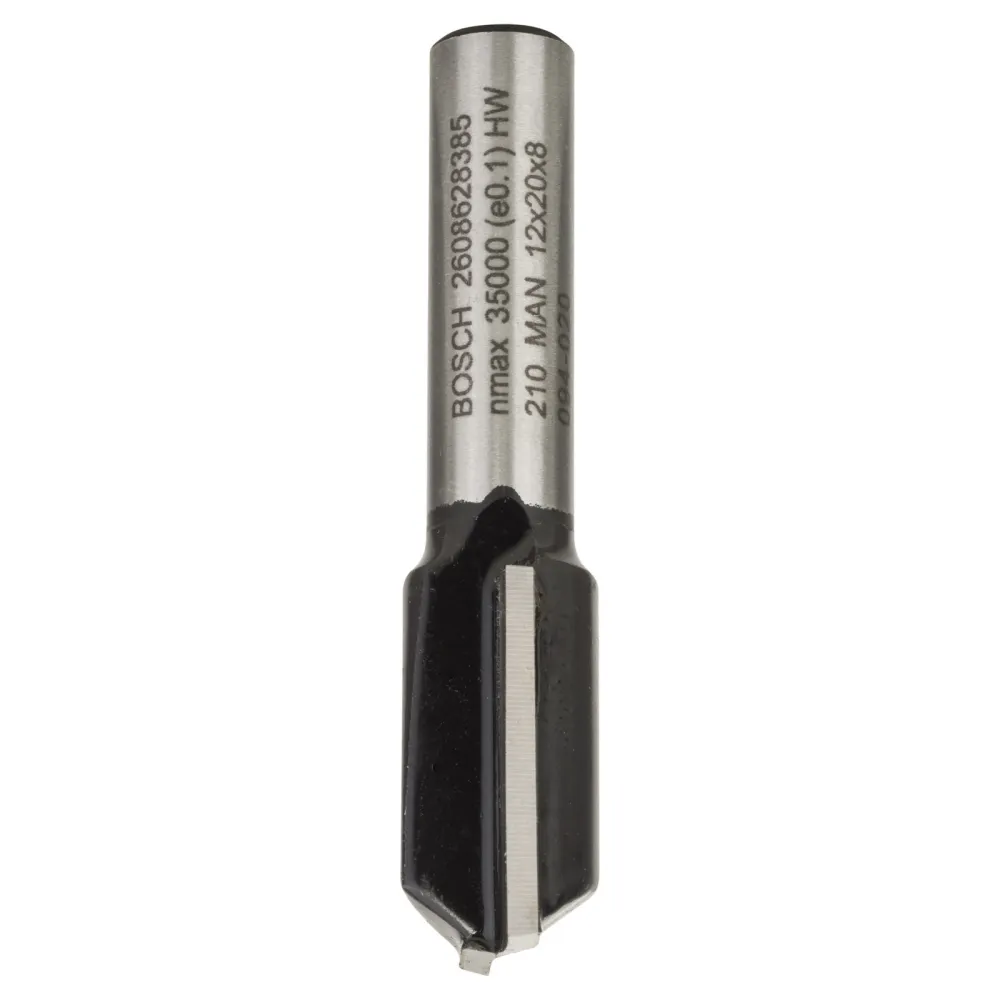 Bosch Nutfräser Standard Wood 8 mm D1 12 mm L 20 mm G 51 mm - 2608628385