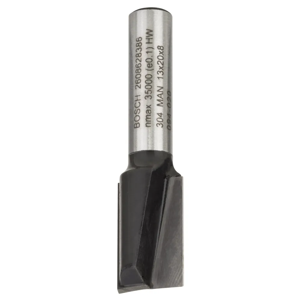 Bosch Nutfräser Standard Wood 8 mm D1 13 mm L 20 mm G 51 mm - 2608628386