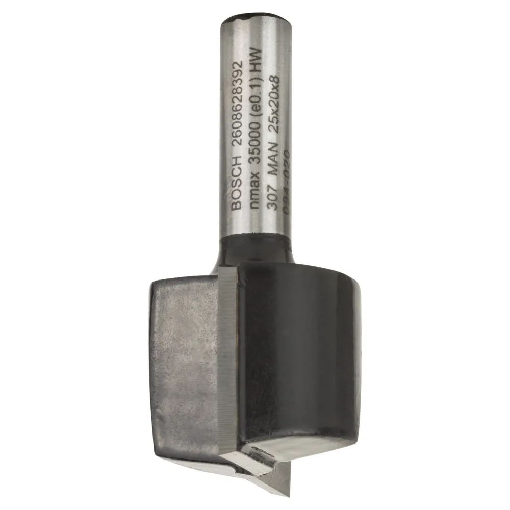 Bosch Nutfräser Standard Wood 8 mm D1 25 mm L 20 mm G 51 mm - 2608628392