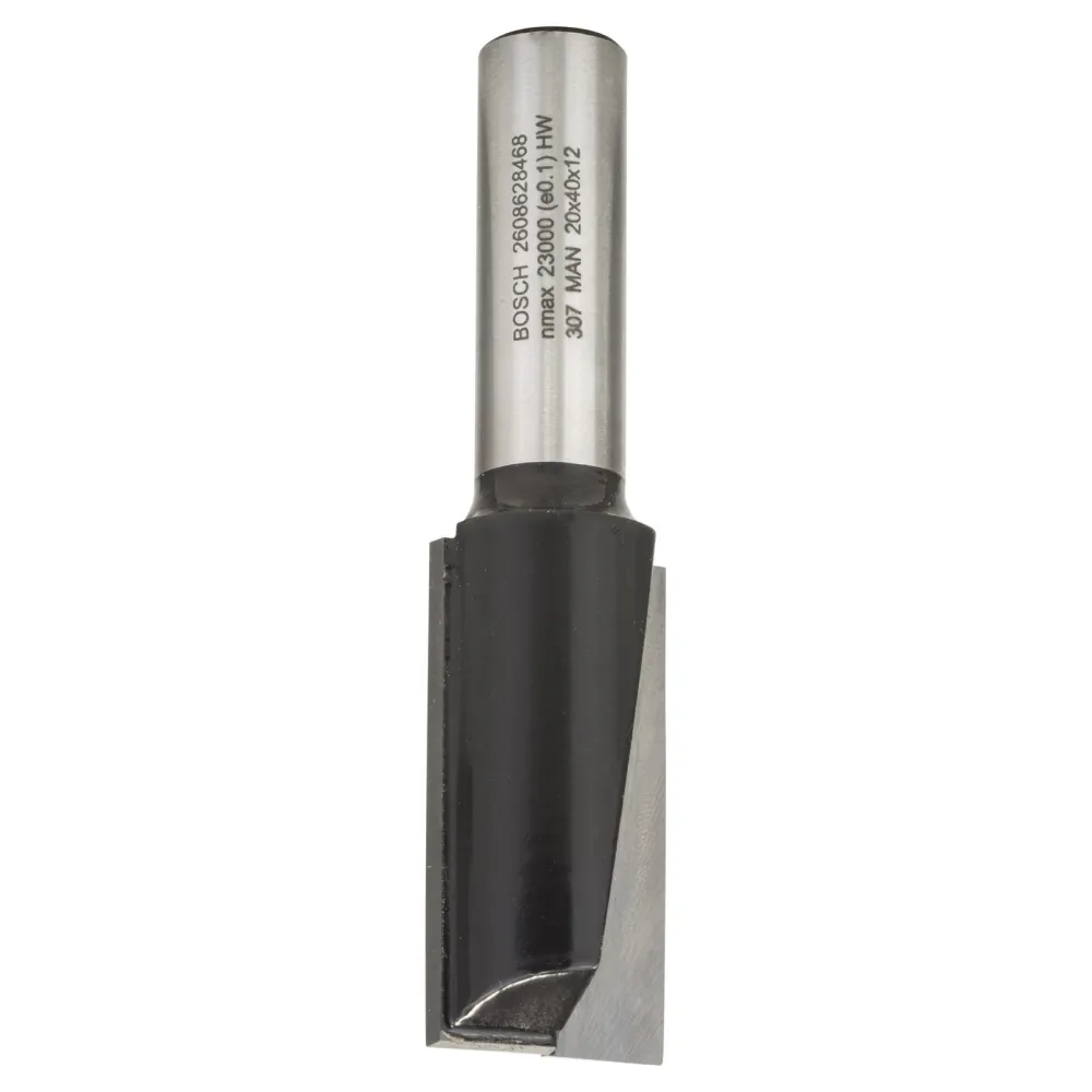 Bosch Nutfräser Standard Wood 12 mm D1 20 mm L 40 mm G 81 mm - 2608628468