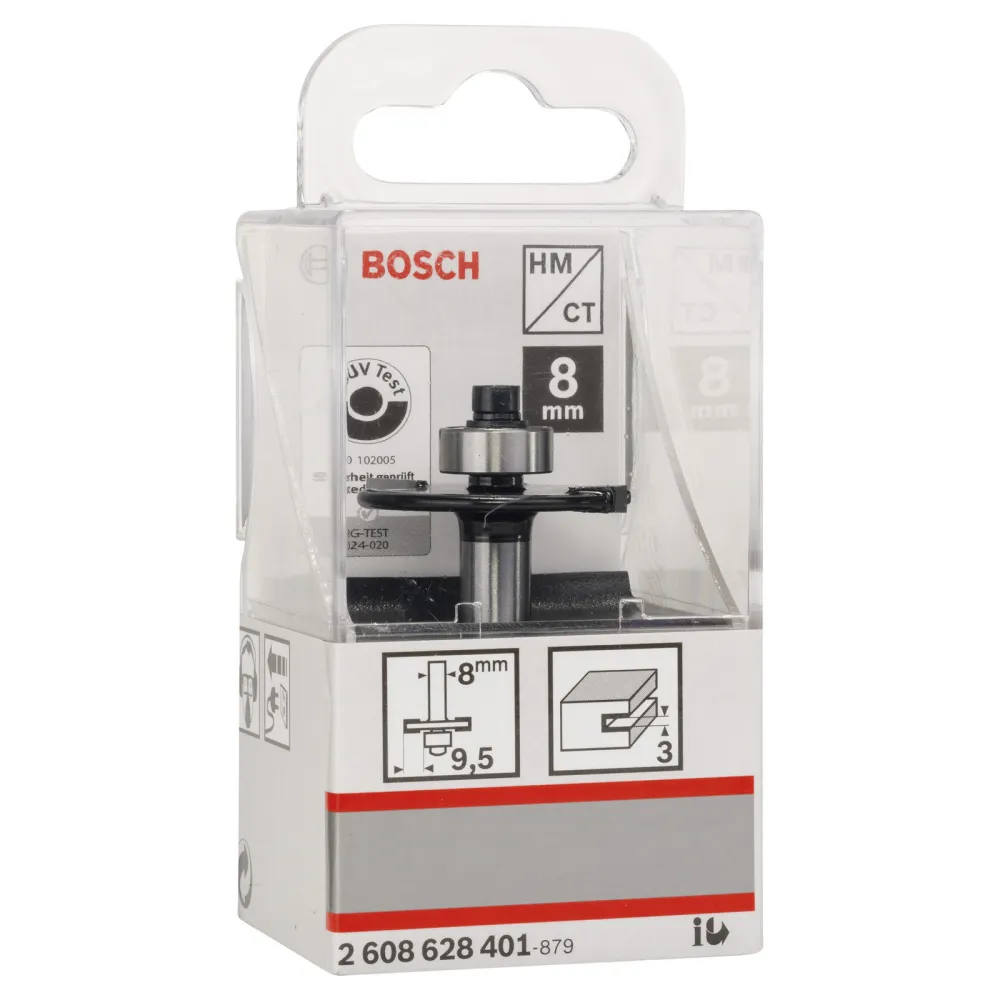 Bosch Scheibennutfräser Standard Wood 8 mm D1 32 mm L 3 mm G 51 mm - 2608628401