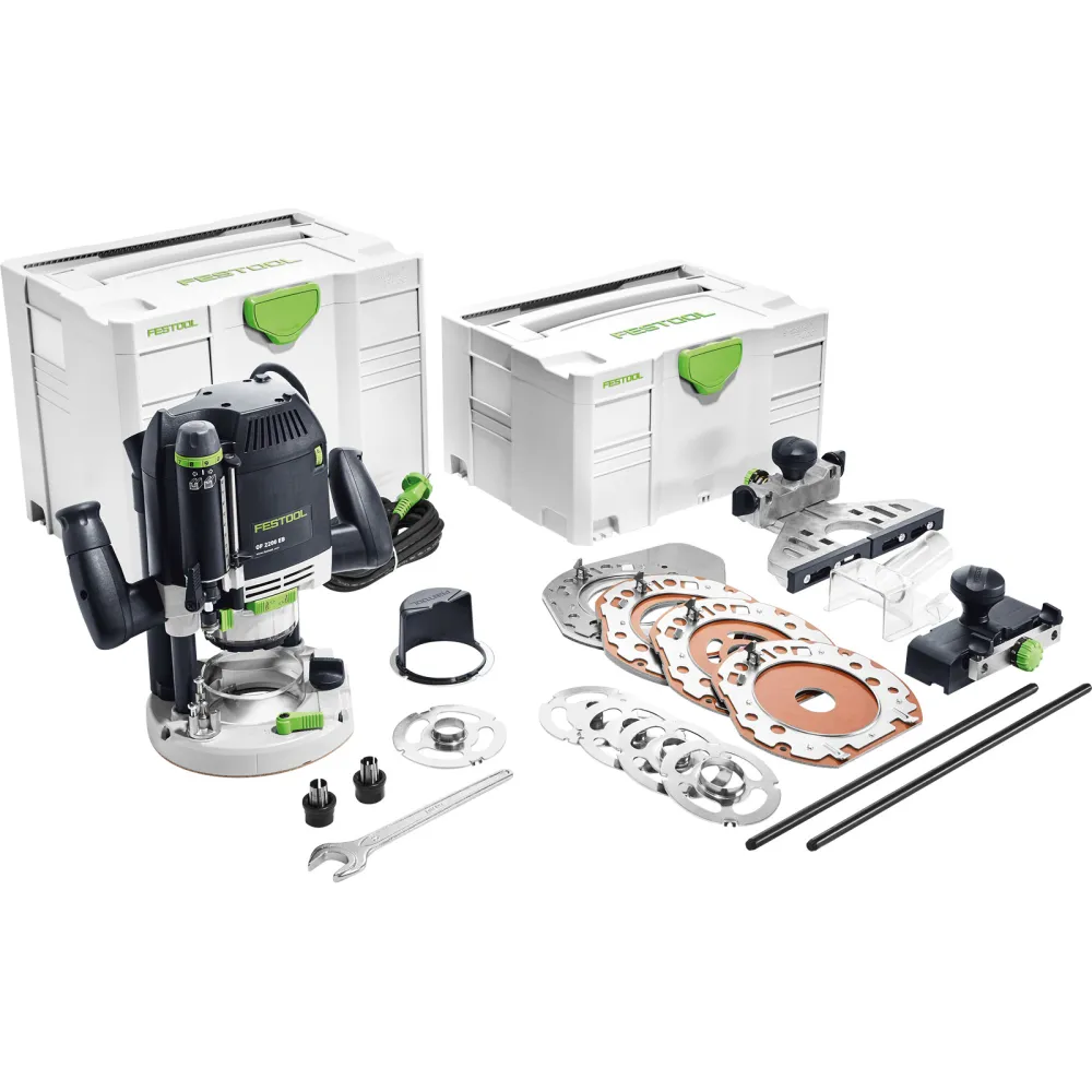 Festool Oberfräse 2200 EB-Set 2.200 W im Systainer - 576220