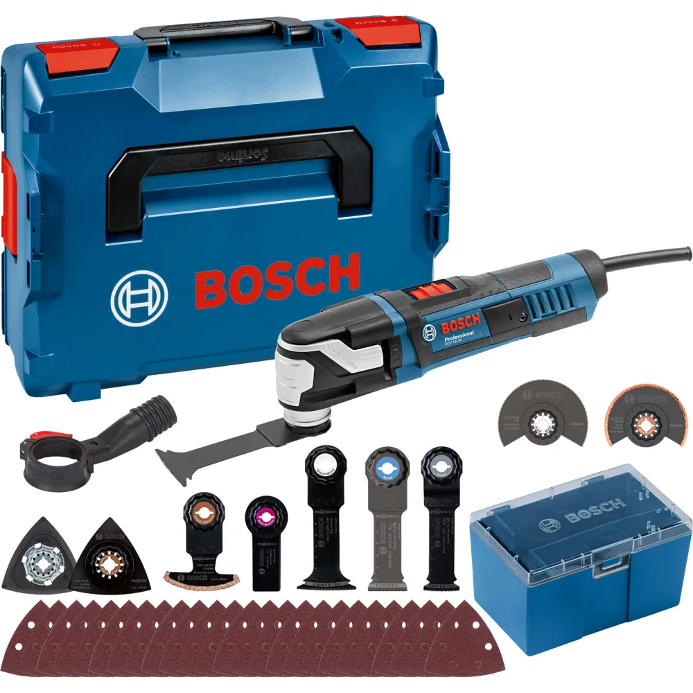Bosch Multicutter GOP 40-30 2.000 W inkl. Zubehörset L-Boxx - 0601231001