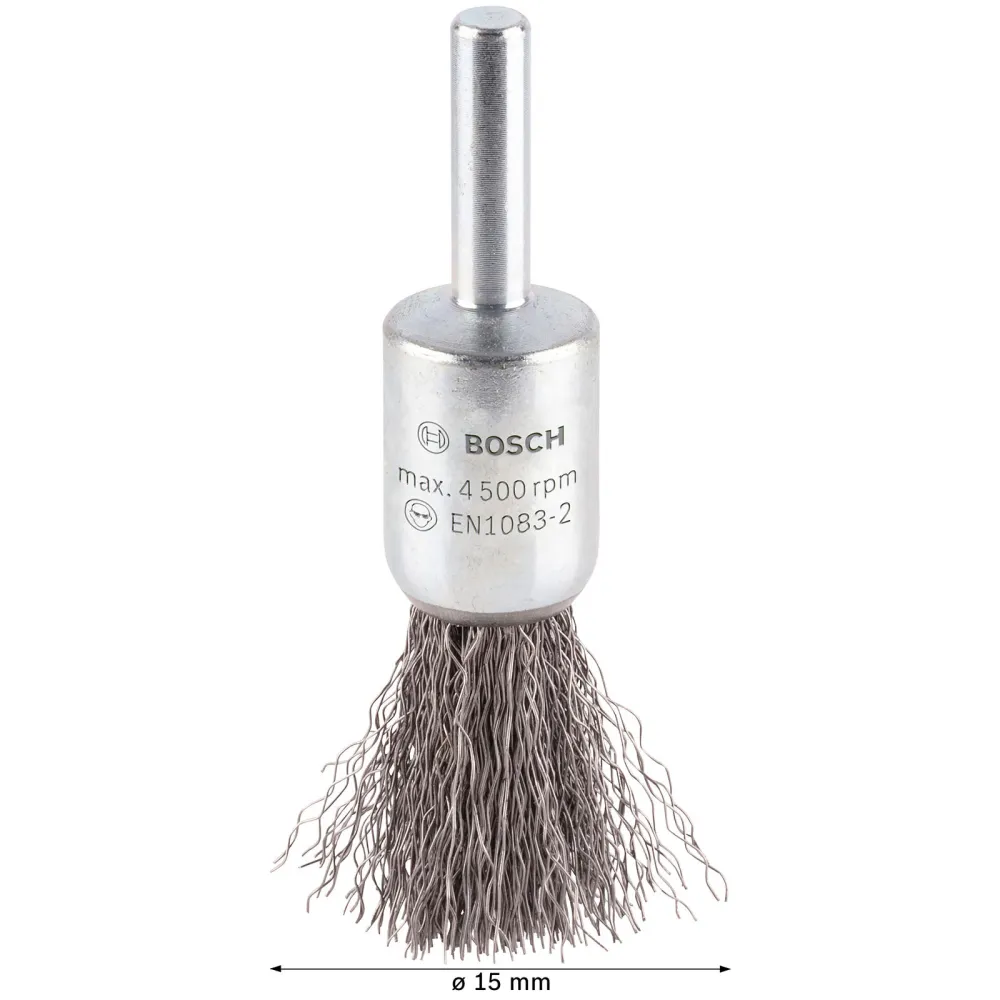 Bosch PRO Metal clean Endbürste 15 x 0,20 mm gerader Schaft - 2608622114