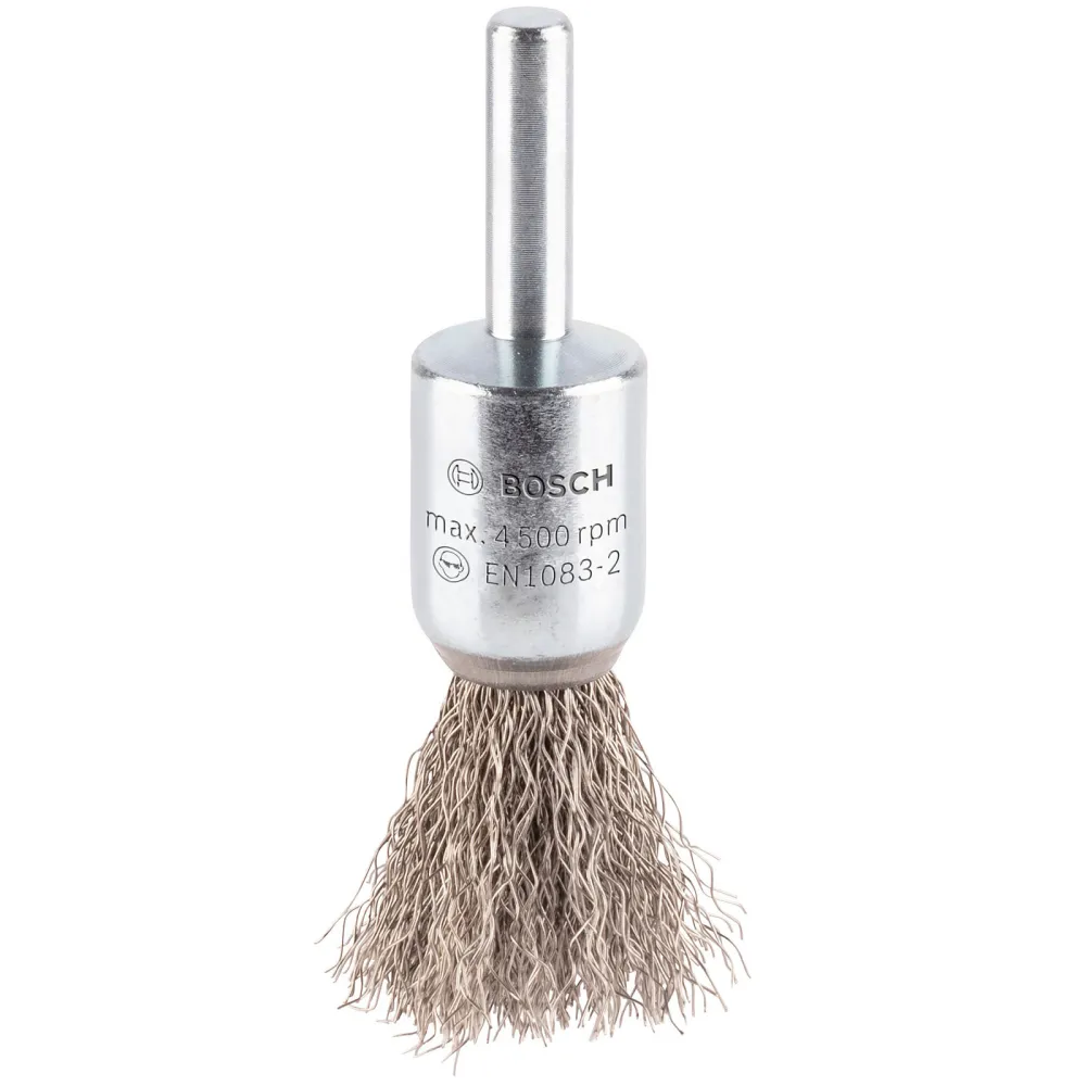 Bosch PRO Stainless Steel clean Pinselbürste 15 x 0,20 mm gerader Schaft - 2608622126