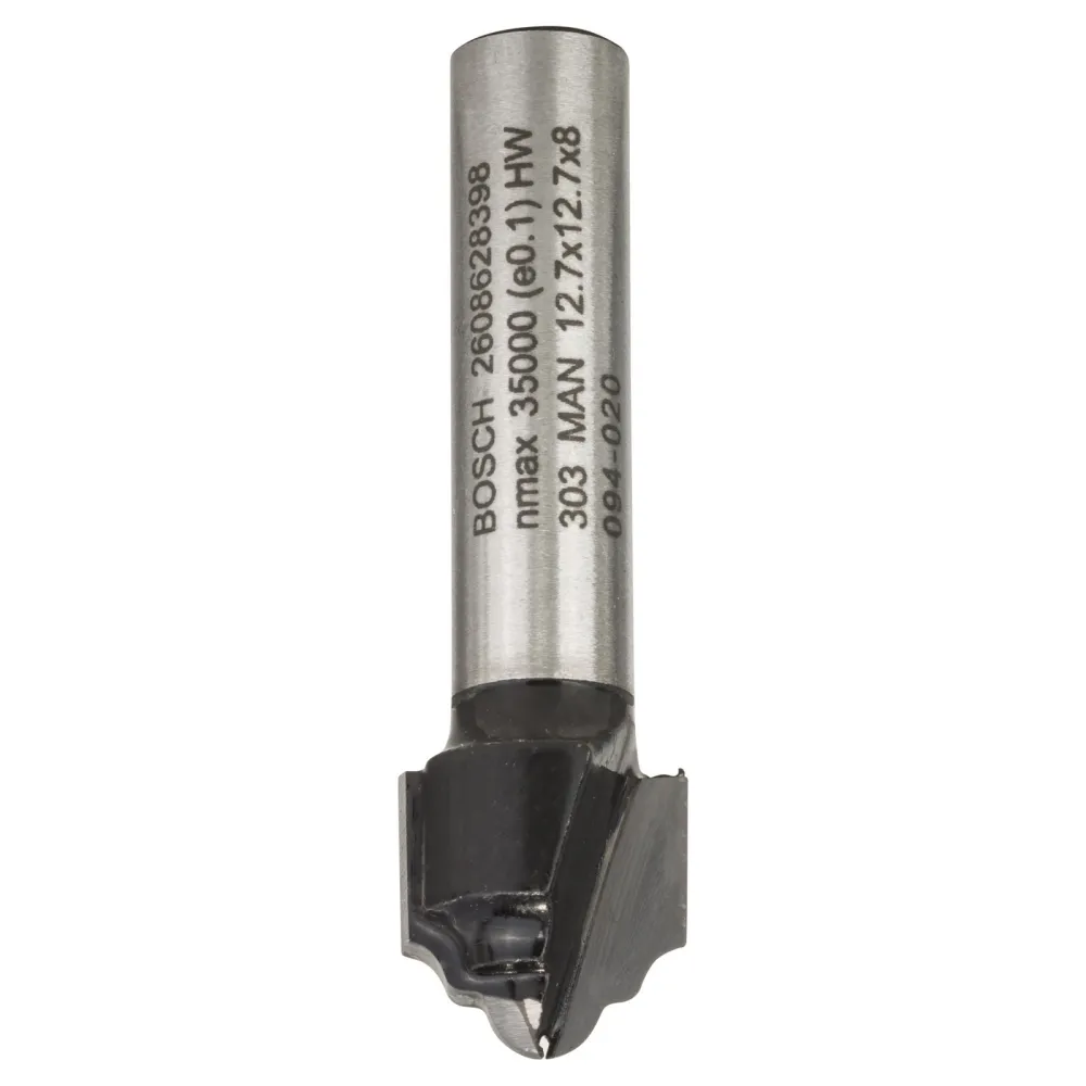 Bosch Profilfräser H 8 mm R1 2,4 mm D 12,7 mm L 12,4 mm G 46 mm - 2608628398