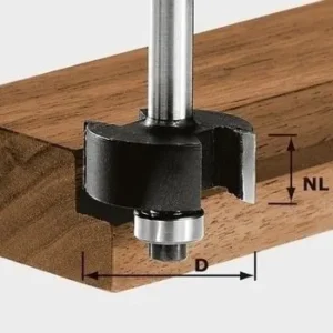 Festool Falzfräser HW Schaft 8 mm HW S8 D31,7/NL 12,7 - 491022