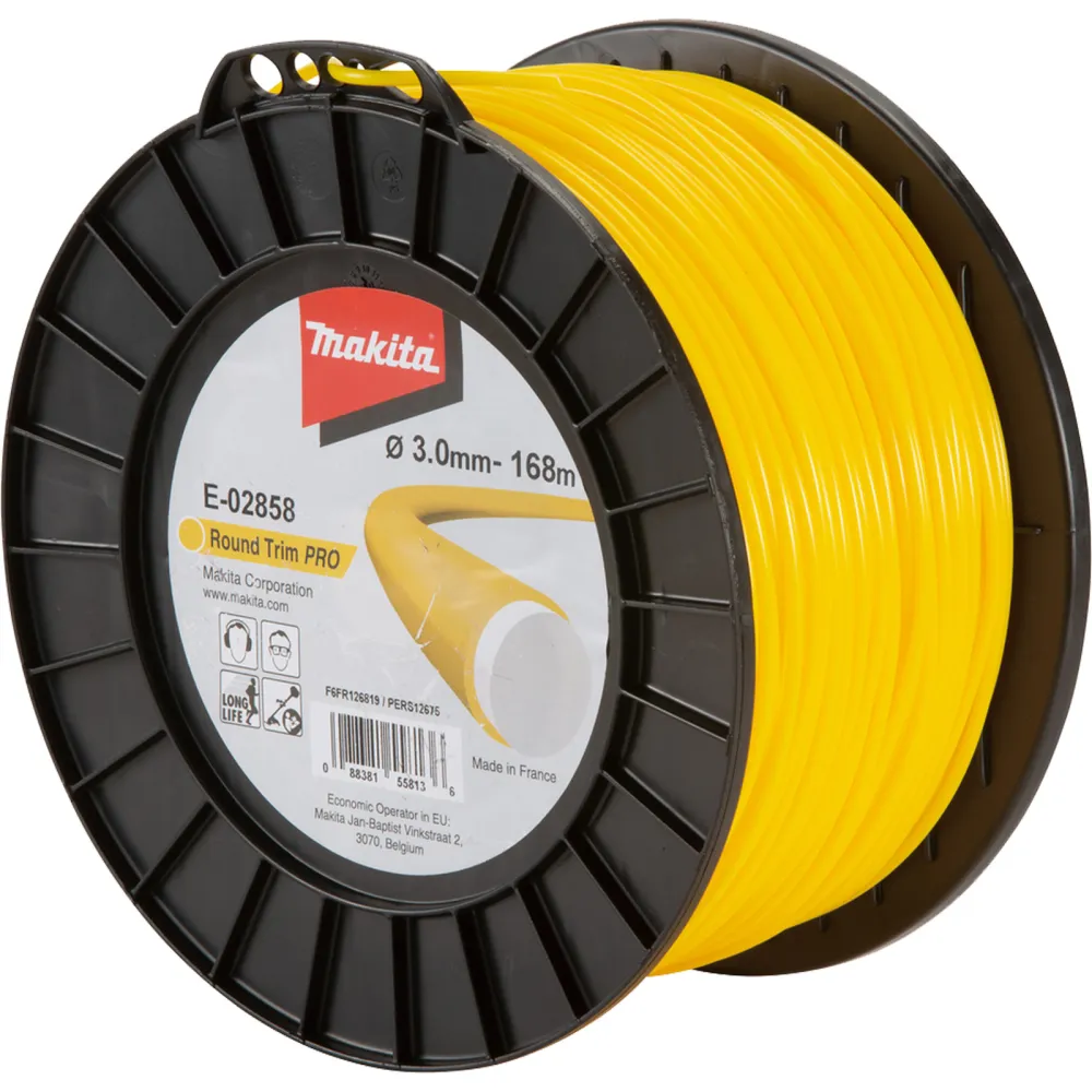Makita Mähfaden rund 3 mm x 168 m - E-02858
