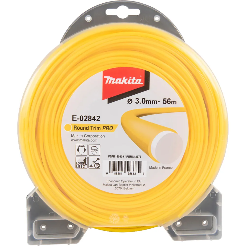 Makita Mähfaden rund 3 mm x 56 m - E-02842