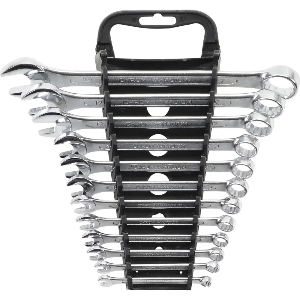 BGS Maul-Ringschlüssel-Satz SW 6 - 22 mm 12tlg. - 1211