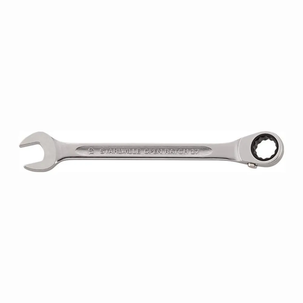 Stahlwille Maulringratschenschlüssel 17 SW 8 mm 144 mm - 41170808