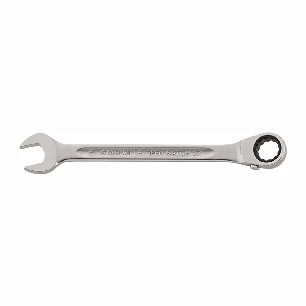 Stahlwille Maulringratschenschlüssel 17 SW 19 mm 252 mm - 41171919
