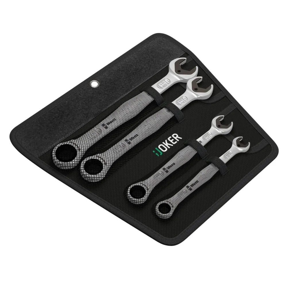 Wera 4tlg. Joker Maul-Ringratschen-Schlüssel-Satz - 073290