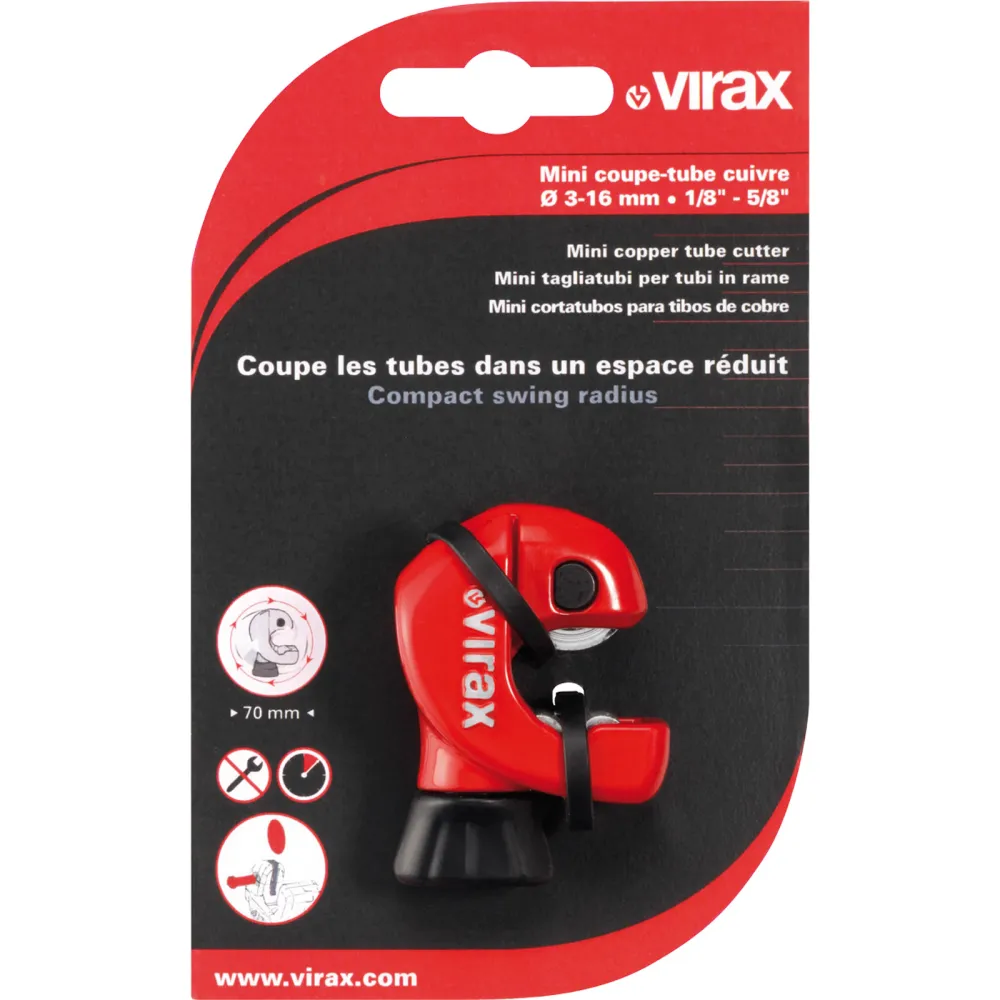 VIRAX Mini Rohrabschneider Kupfer 16 mm - 210437
