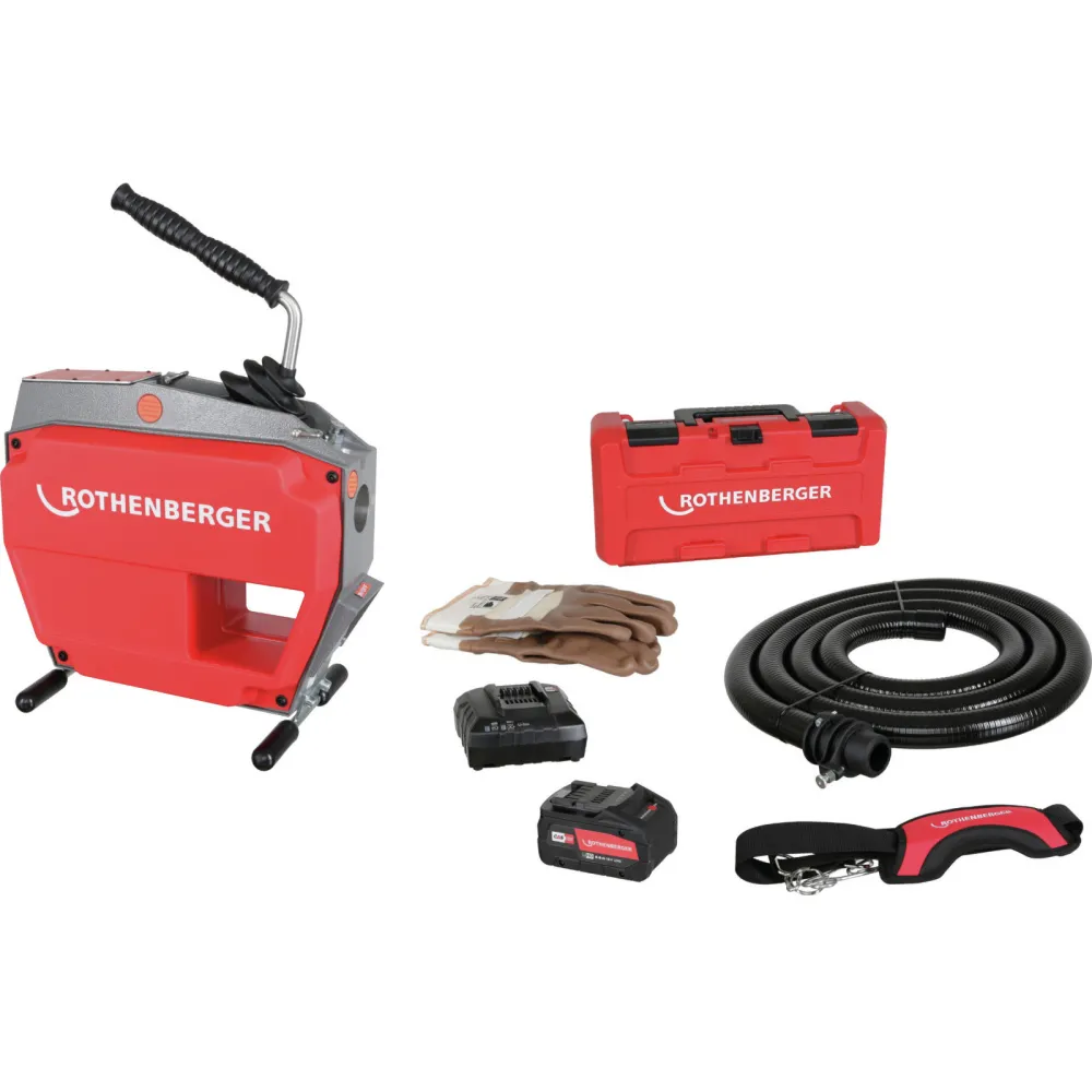 ROTHENBERGER R600 VarioClean Grundgerät + Akku - 1000003372