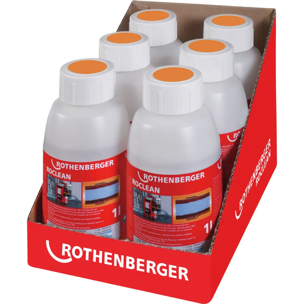 ROTHENBERGER Radiatorenreiniger, 6-er Pack - 1500000200